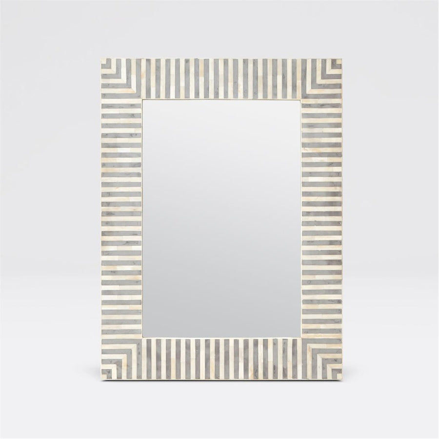 Made Goods Malena Graphic Bone Resin Mirror