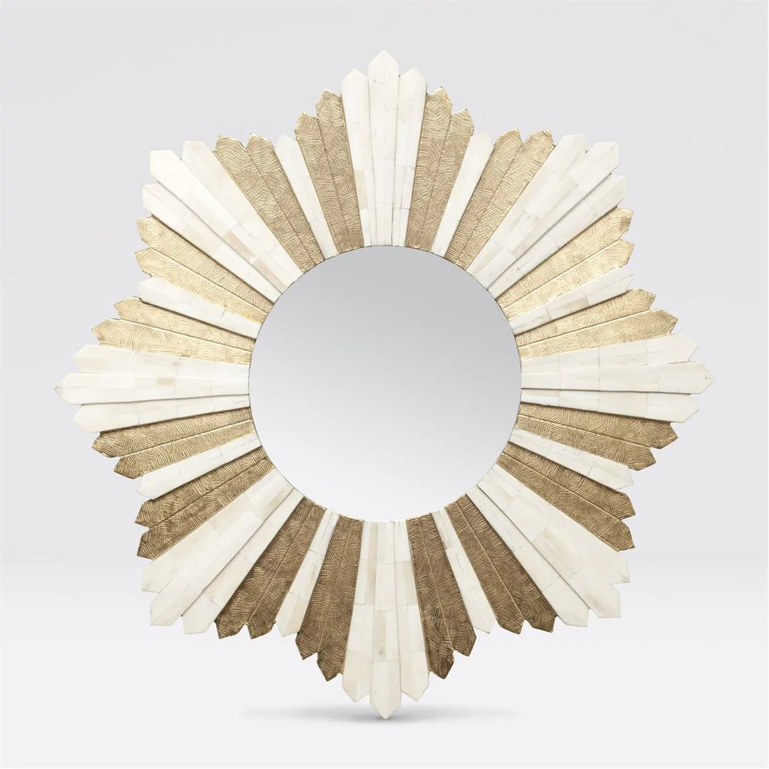 Made Goods Marlow Bone Starburst Mirror