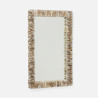 Made Goods Mina Stacked Oyster Rectangular Mirror