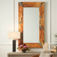 Made Goods Olander Bold Wood and Resin Mirror