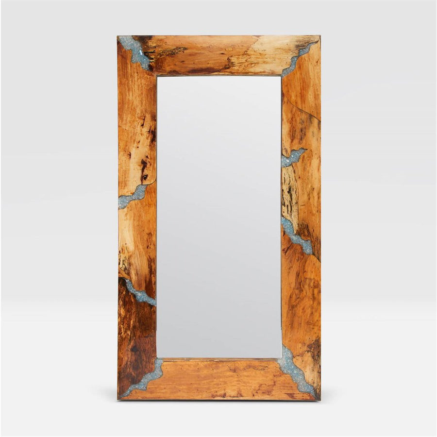 Made Goods Olander Bold Wood and Resin Mirror