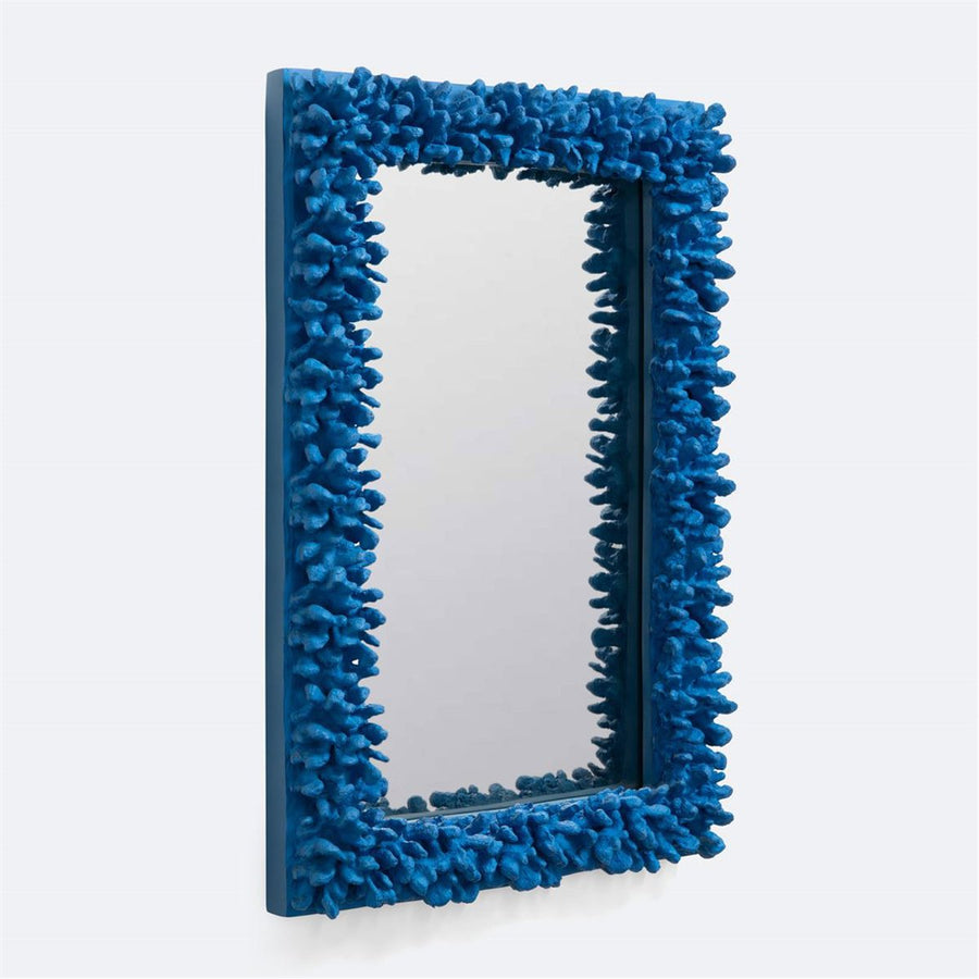 Made Goods Ophelia Rectangular Faux Coral Mirror