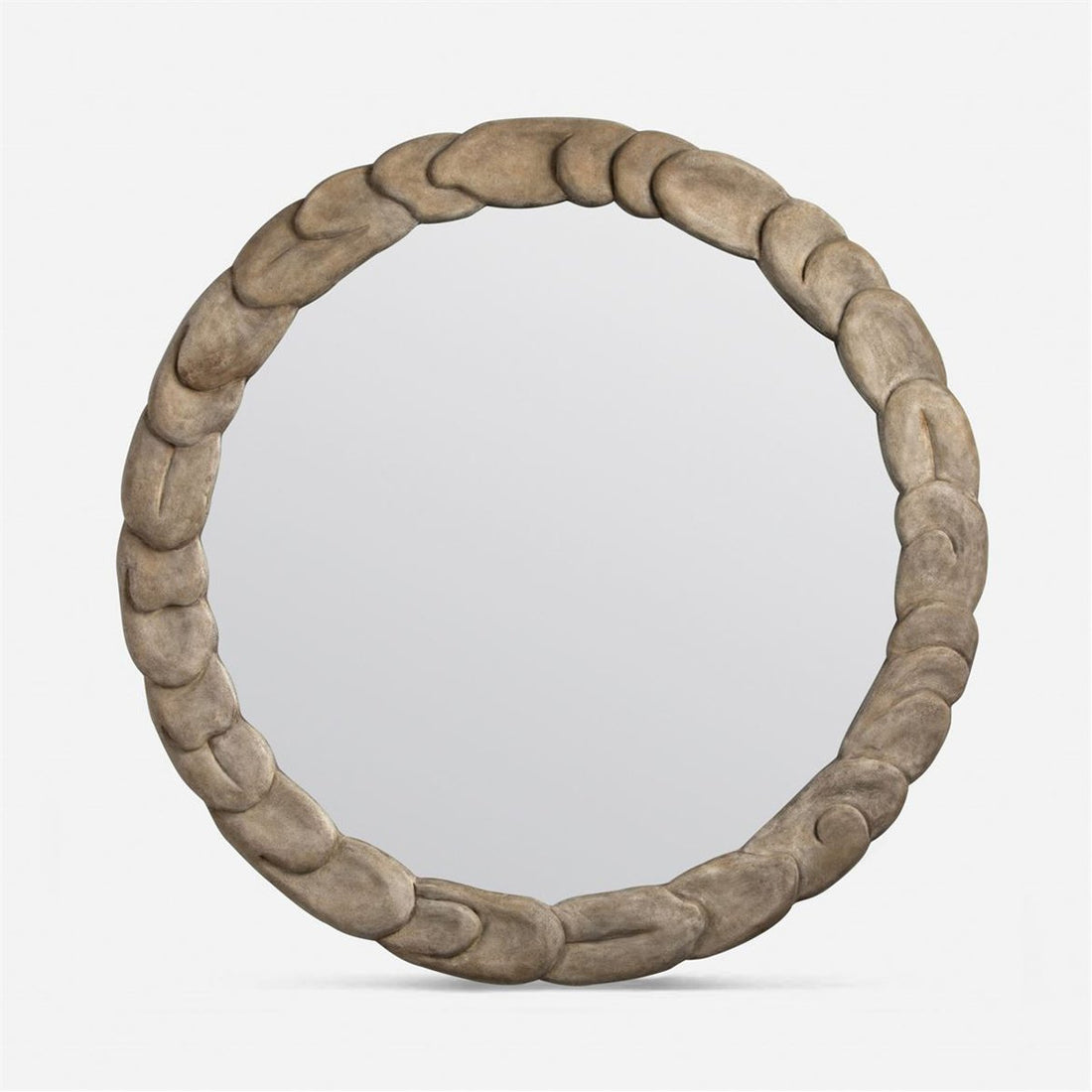 Made Goods Paulina Reconstituted Stone Outdoor Mirror