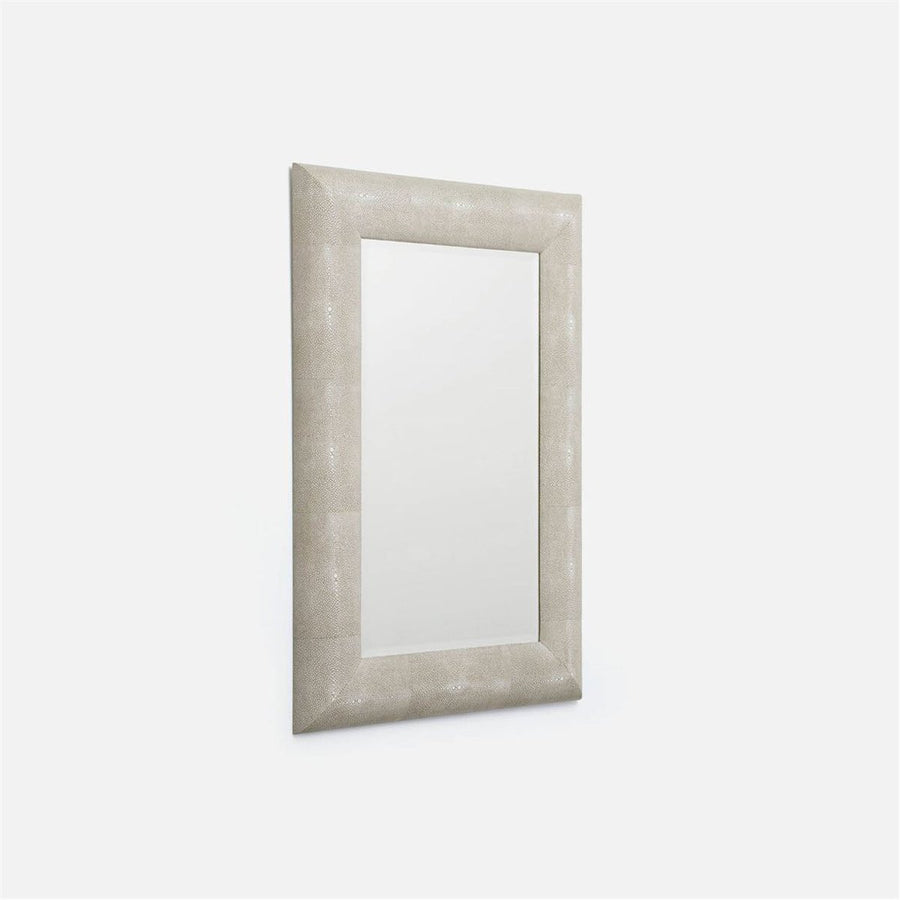 Made Goods Sabine Domed Realistic Faux Shagreen Mirror