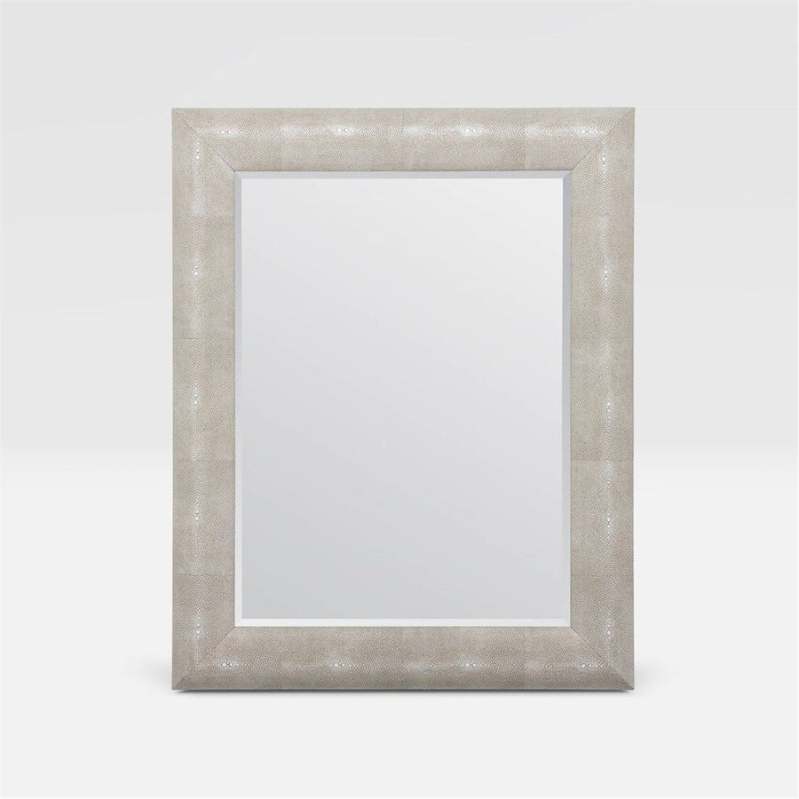 Made Goods Sabine Domed Realistic Faux Shagreen Mirror