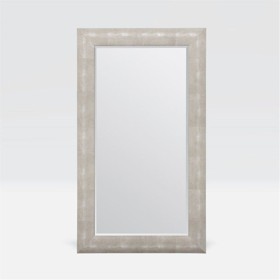 Made Goods Sabine Domed Realistic Faux Shagreen Mirror