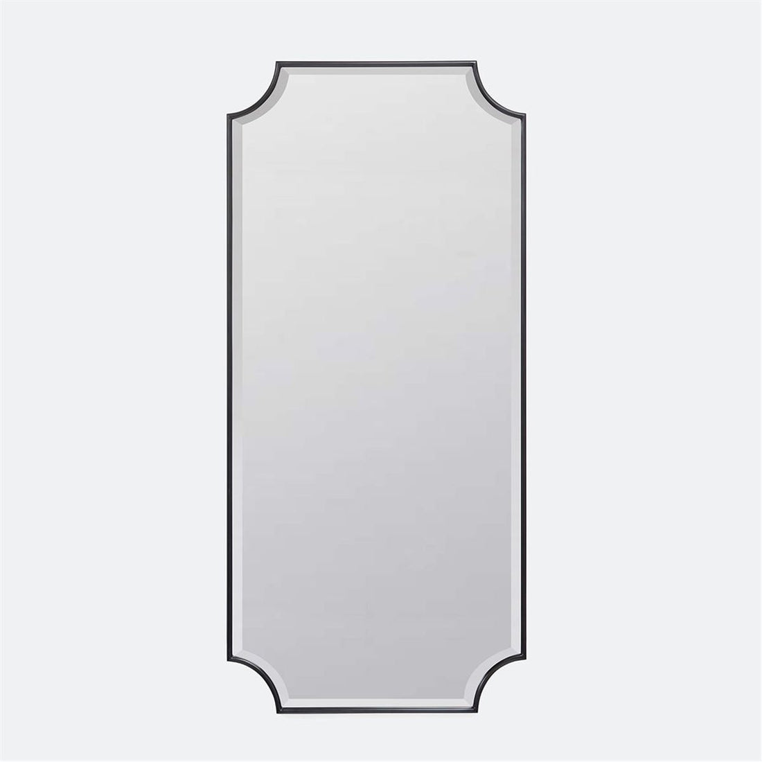 Made Goods Samuel Clipped Corner Metal Mirror