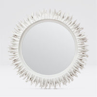 Made Goods Serrat Serrated Coral Mirror