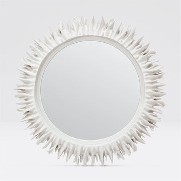 Made Goods Serrat Serrated Coral Mirror