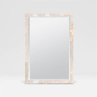 Made Goods Sidney Perfect Vanity Mirror in Shell