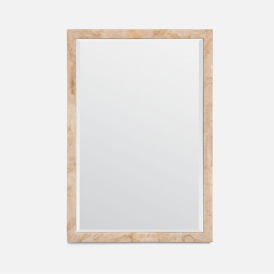 Made Goods Sidney Perfect Vanity Mirror in Beige Crystal Stone