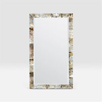 Made Goods Sidney Perfect Vanity Mirror in Shell