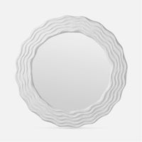 Made Goods Viola Rippled Round Outdoor Mirror