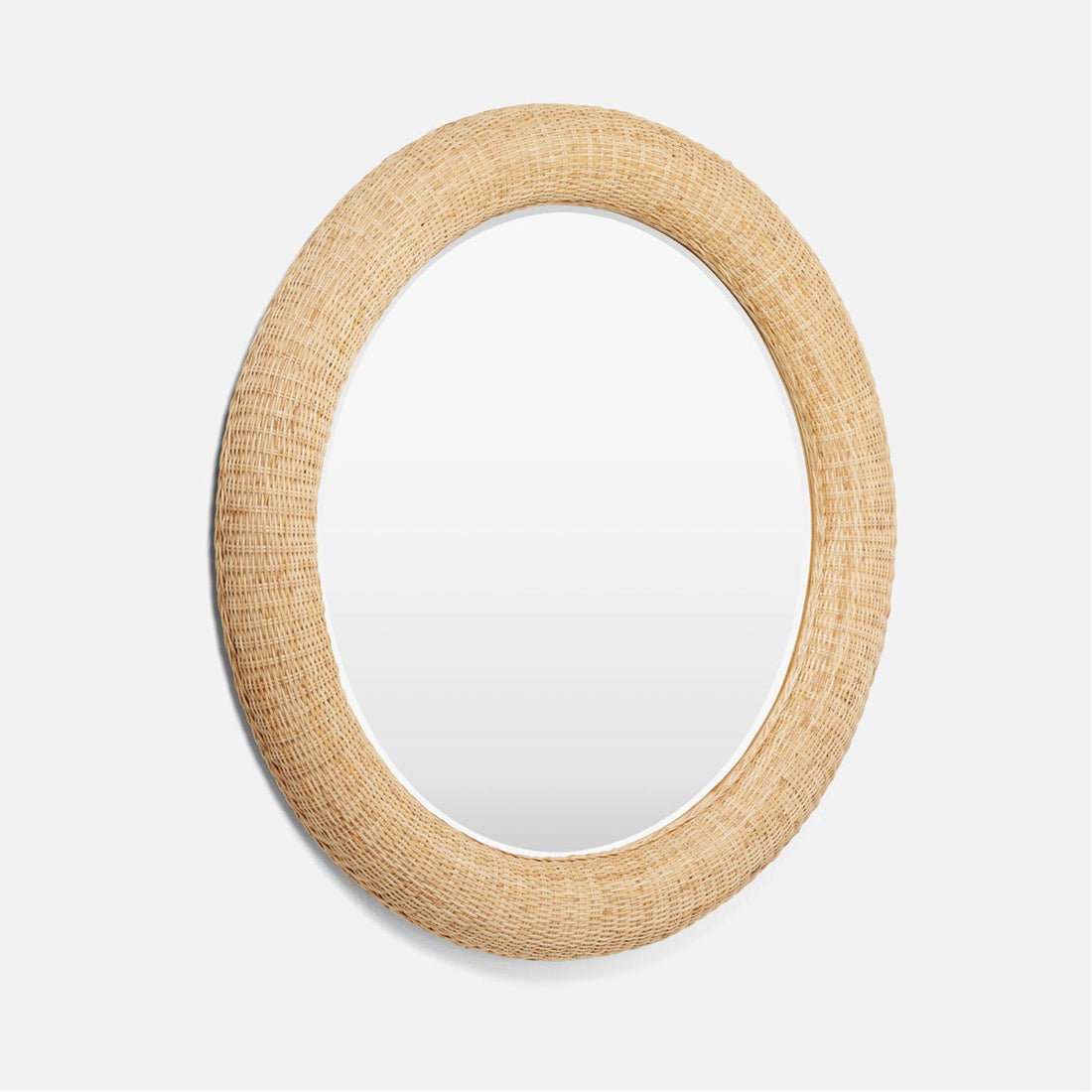 Made Goods Yuri Peeled Rattan Mirror