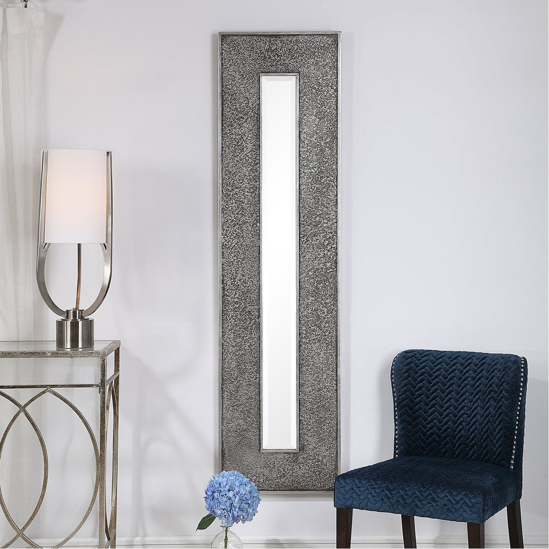 Uttermost Bannon Tall Metallic Mirror