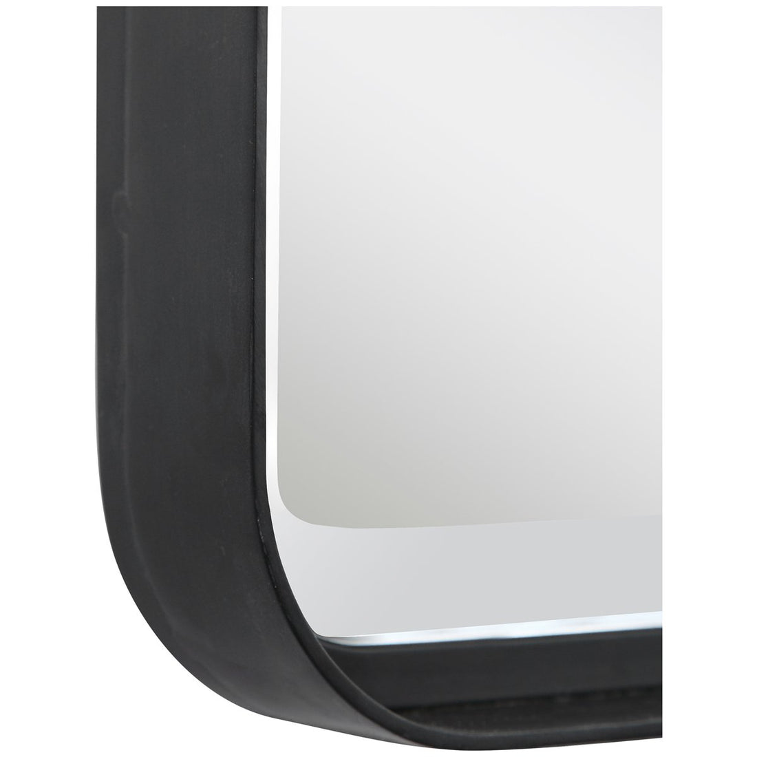 Uttermost Croften Black Vanity Mirror