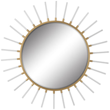 Uttermost Oracle Round Starburst Mirror