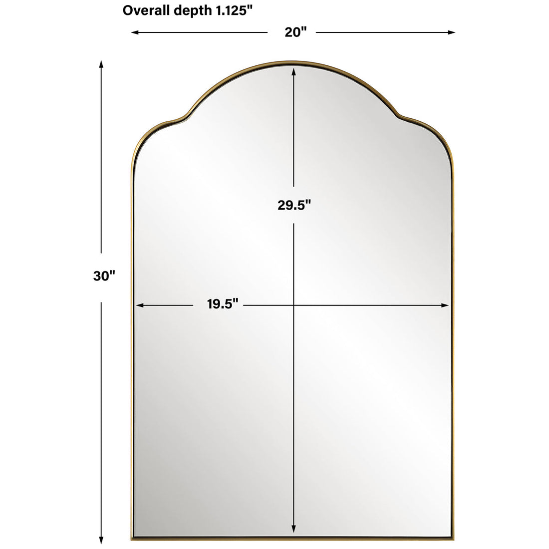 Uttermost Sidney Arch Mirror