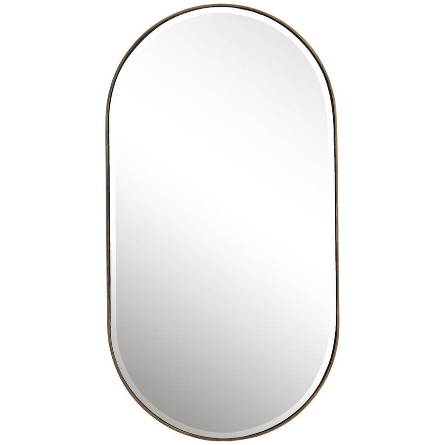 Uttermost Lago Oval Gold Mirror