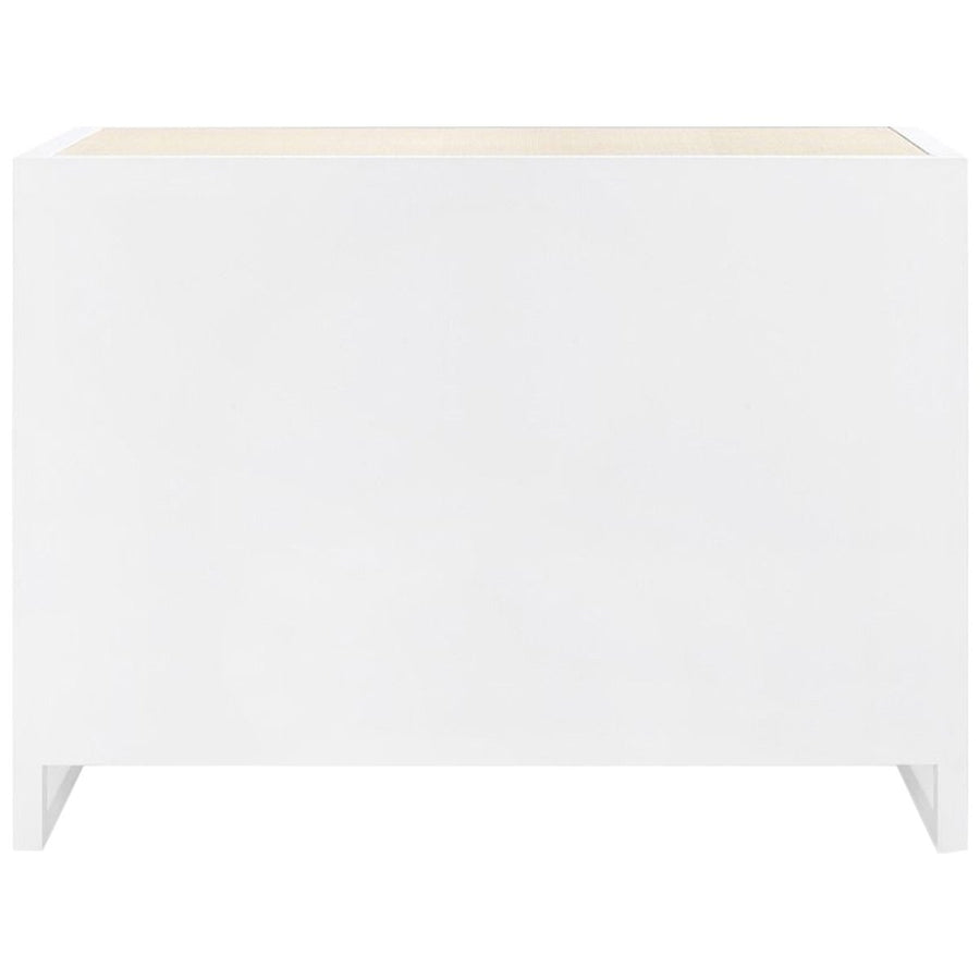 Villa & House Mallet 8-Drawer White Dresser with Benedict Ring Pull