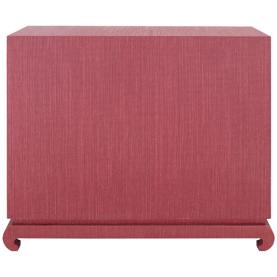 Villa & House Ming Large 4-Drawer Dresser, Red