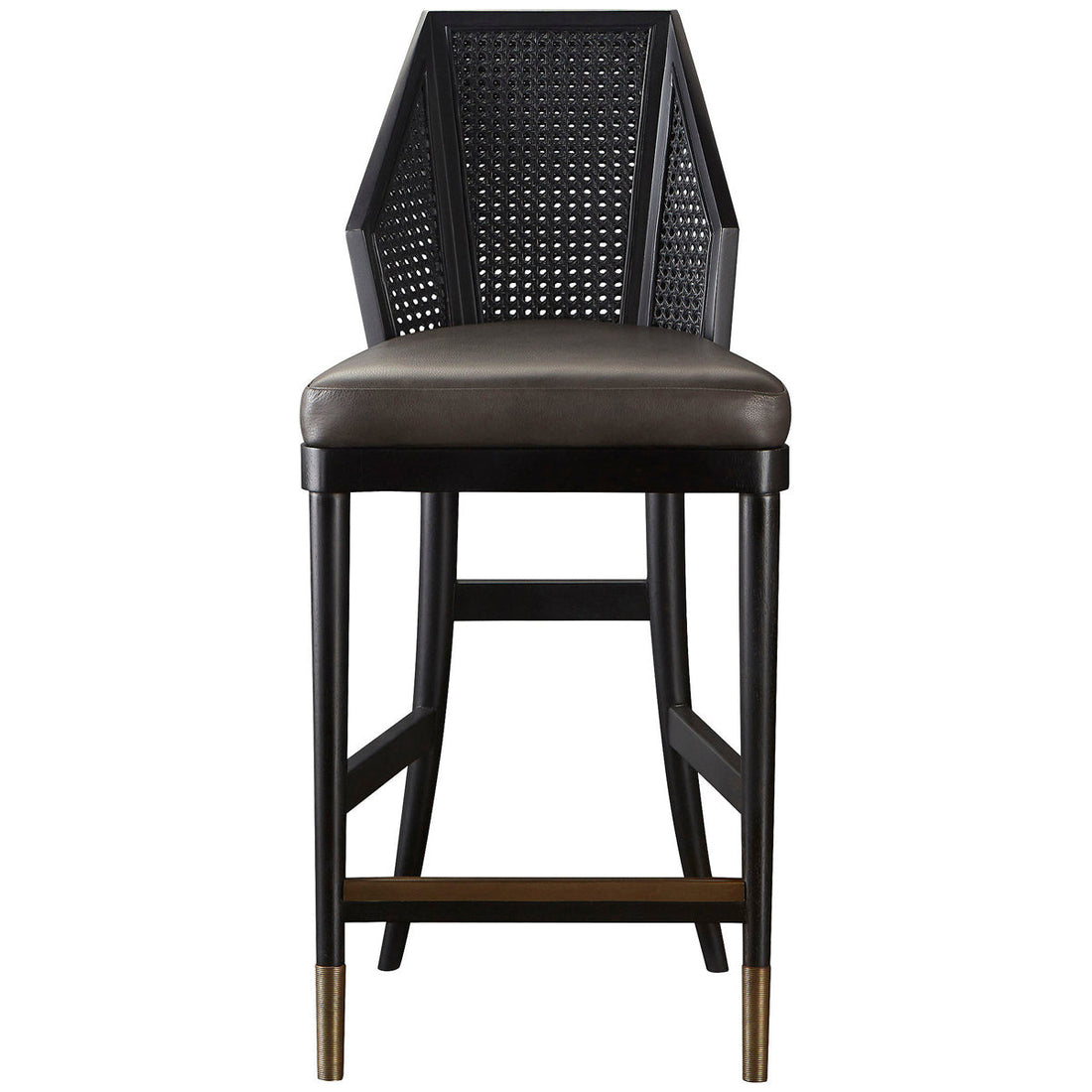 Baker Furniture Cane Counter Stool MR7148