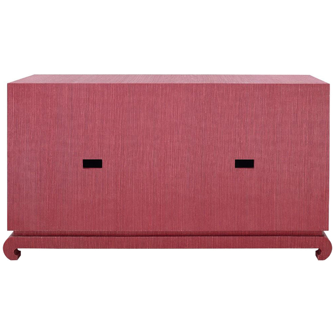 Villa & House Meredith 4-Door Cabinet, Red