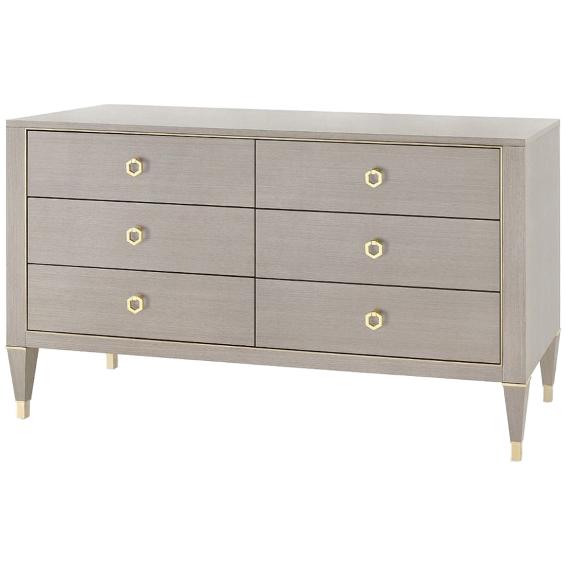 Villa & House Morris Extra Large 6-Drawer Dresser