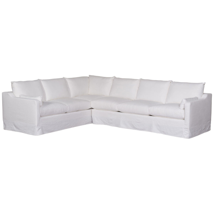 Vanguard Furniture Thea Slipcovered Muslin Sectional