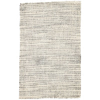 Jaipur Naturals Tobago Almand Solid NAT26 White/Black Area Rug