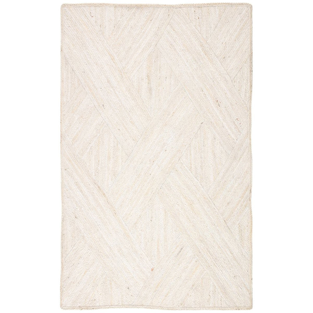 Jaipur Naturals Tobago Vero Trellis Solid Ivory NAT35 Rug