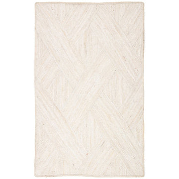 Jaipur Naturals Tobago Vero Trellis Solid Ivory NAT35 Rug