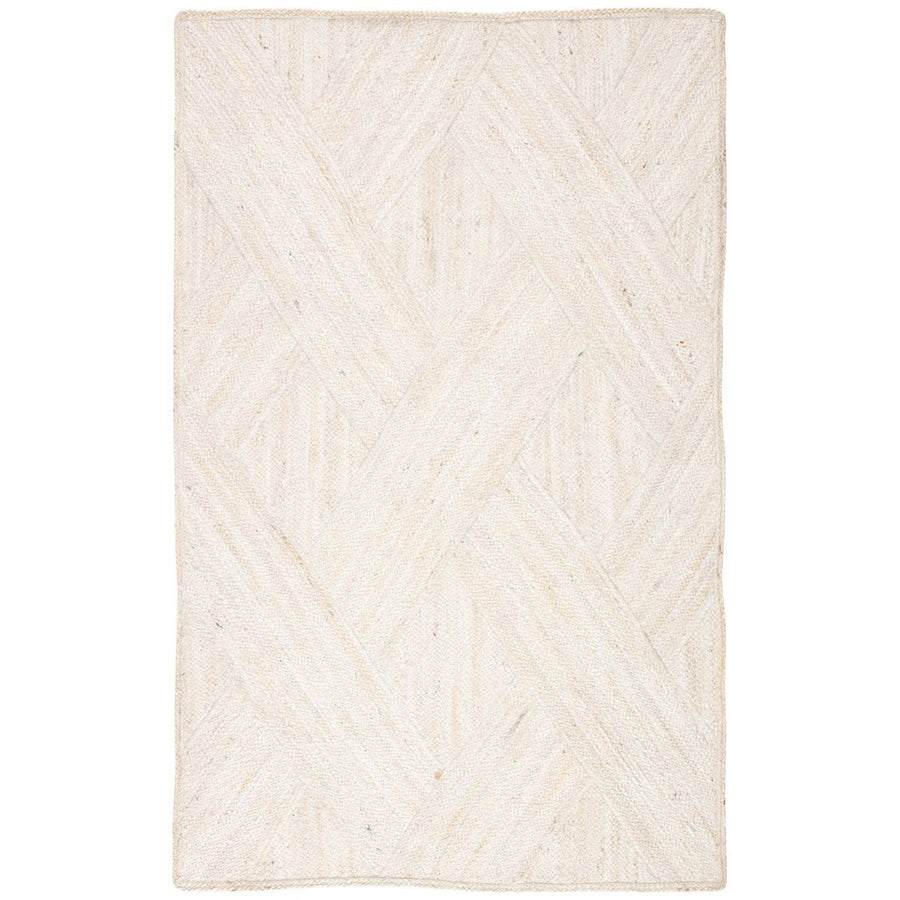 Jaipur Naturals Tobago Vero Trellis Solid Ivory NAT35 Rug