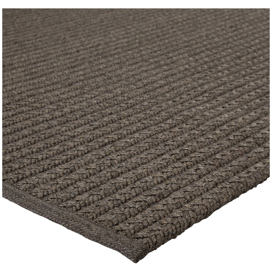 Jaipur Nirvana Premium Iver Solid Stripes Gray Taupe NIP04 Rug