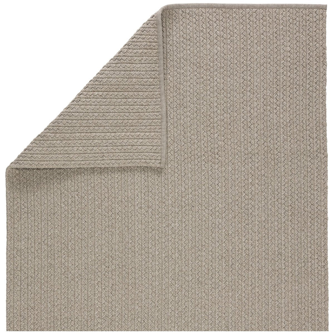 Jaipur Nirvana Premium Iver Solid Stripes Light Gray NIP05 Rug