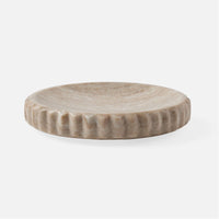 Made Goods Analia Round Marble Outdoor Tray