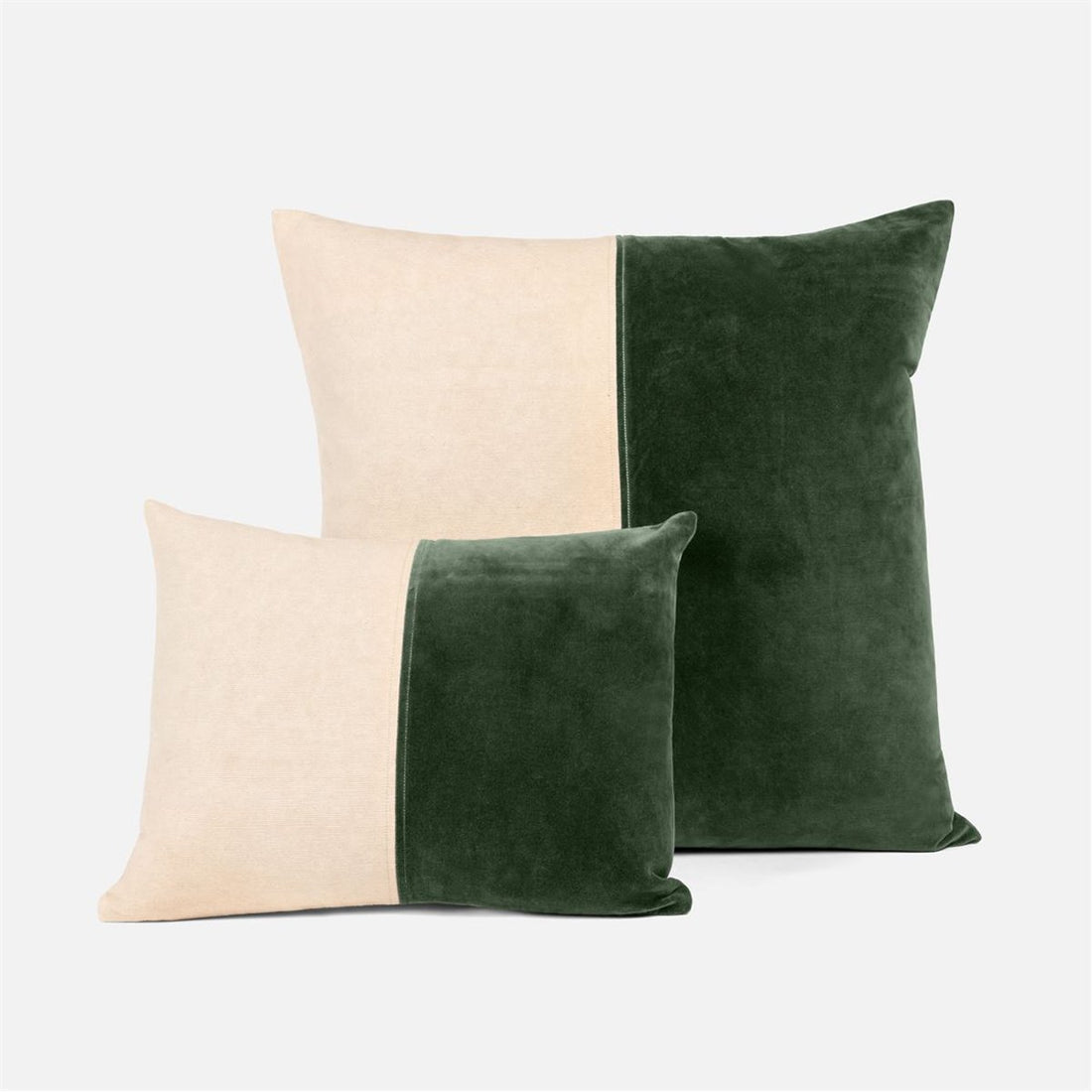 Made Goods Ari Velvet 18-Inch Pillows, Set of 2