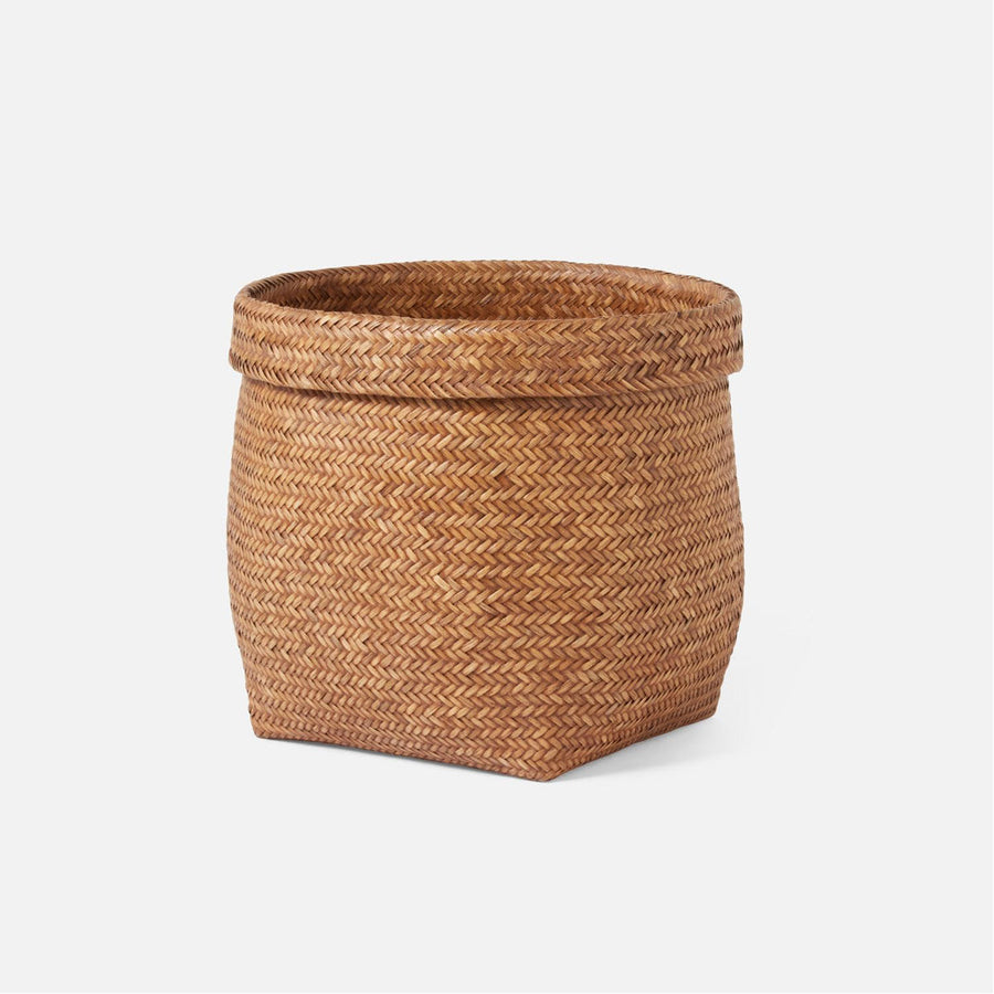 Made Goods Caelan Fat-Weave Rattan Baskets, 2-Piece Set