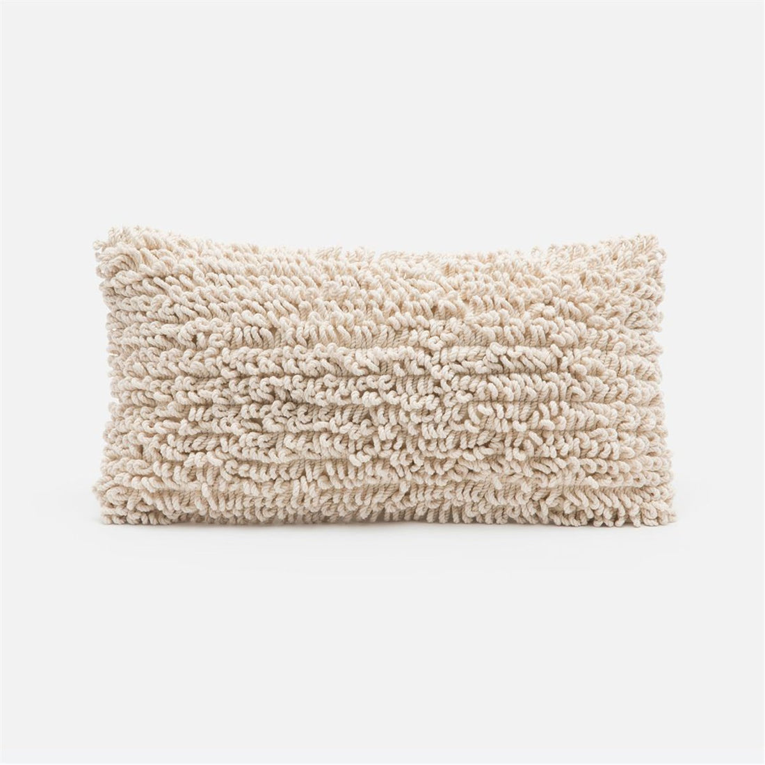 Made Goods Carly Natural Looped Cotton Pillow