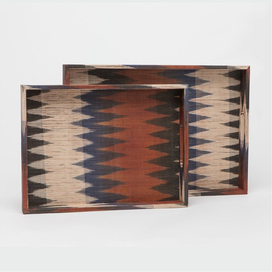 Made Goods Emily T'nalak Tray, 2-Piece Set