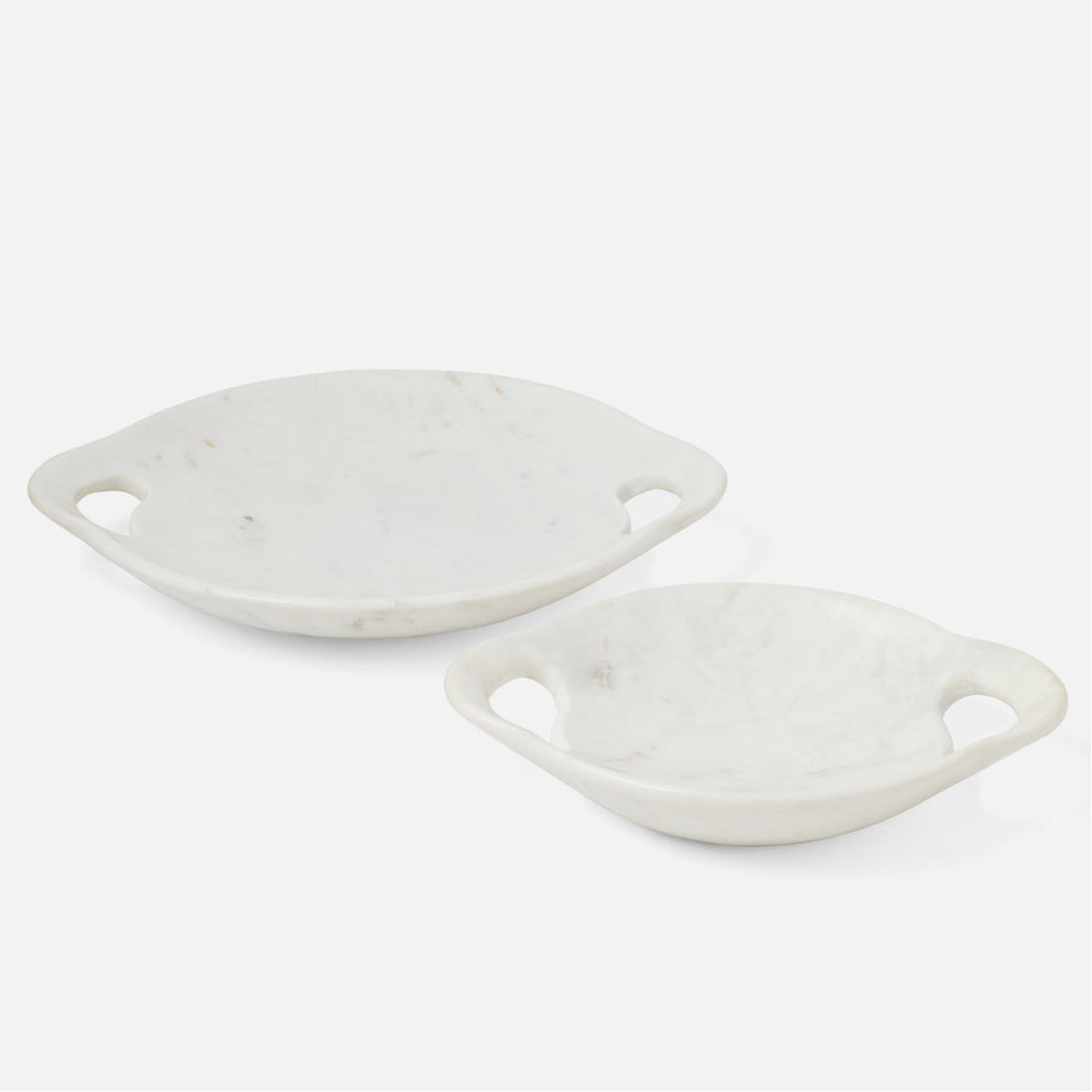 Made Goods Janes Marble Tray, 2-Piece Set