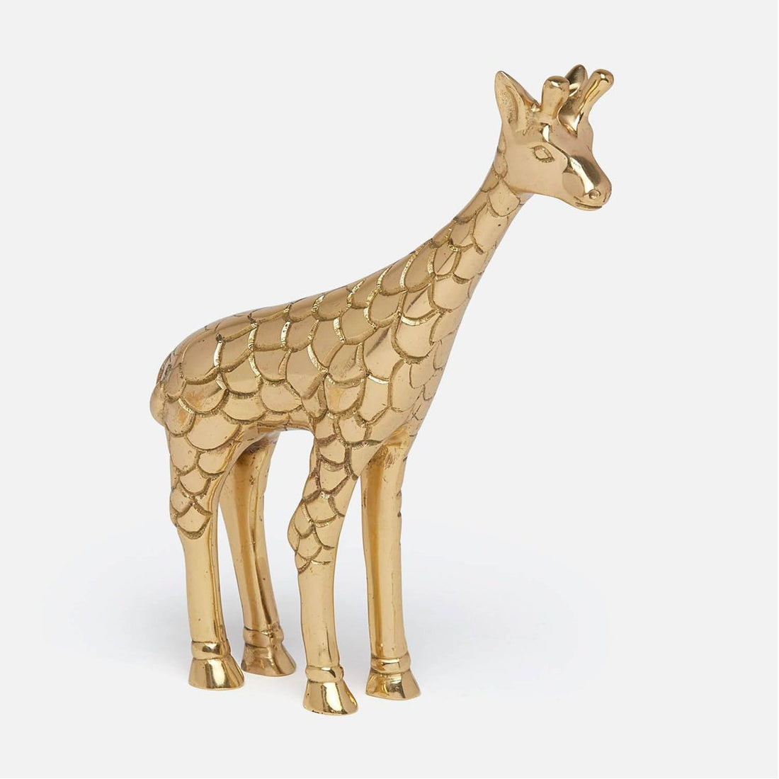 Made Goods Jennifer Brass Giraffe, Set of 2