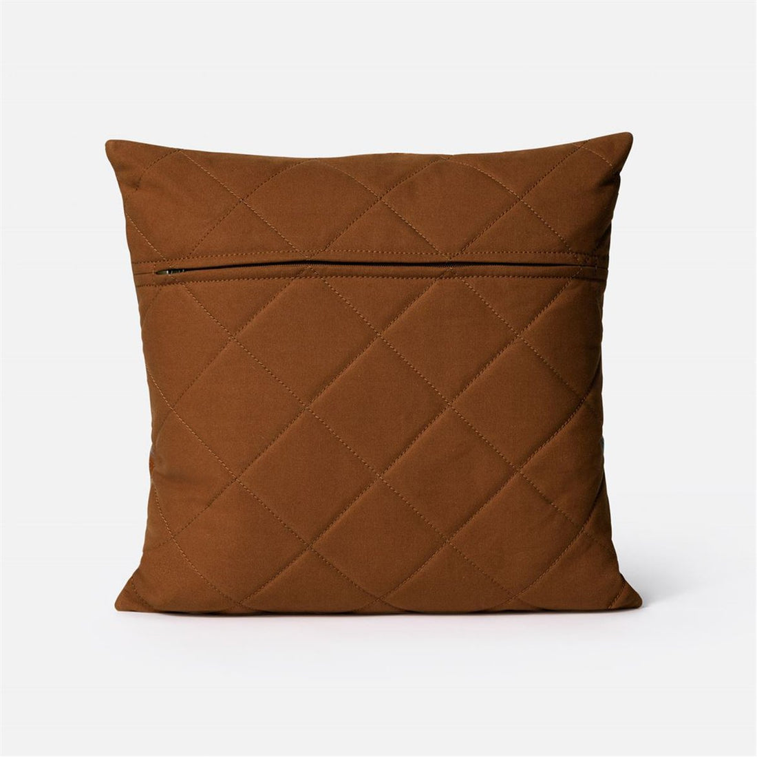 Made Goods Kody Pillows in Perforated Leather, Set of 2