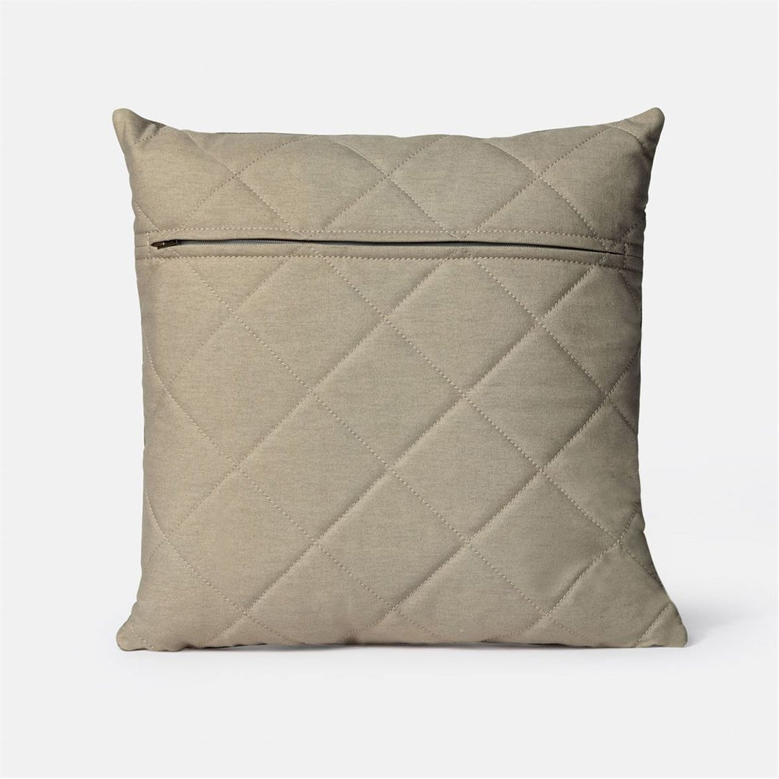 Made Goods Kody Pillows in Perforated Leather, Set of 2