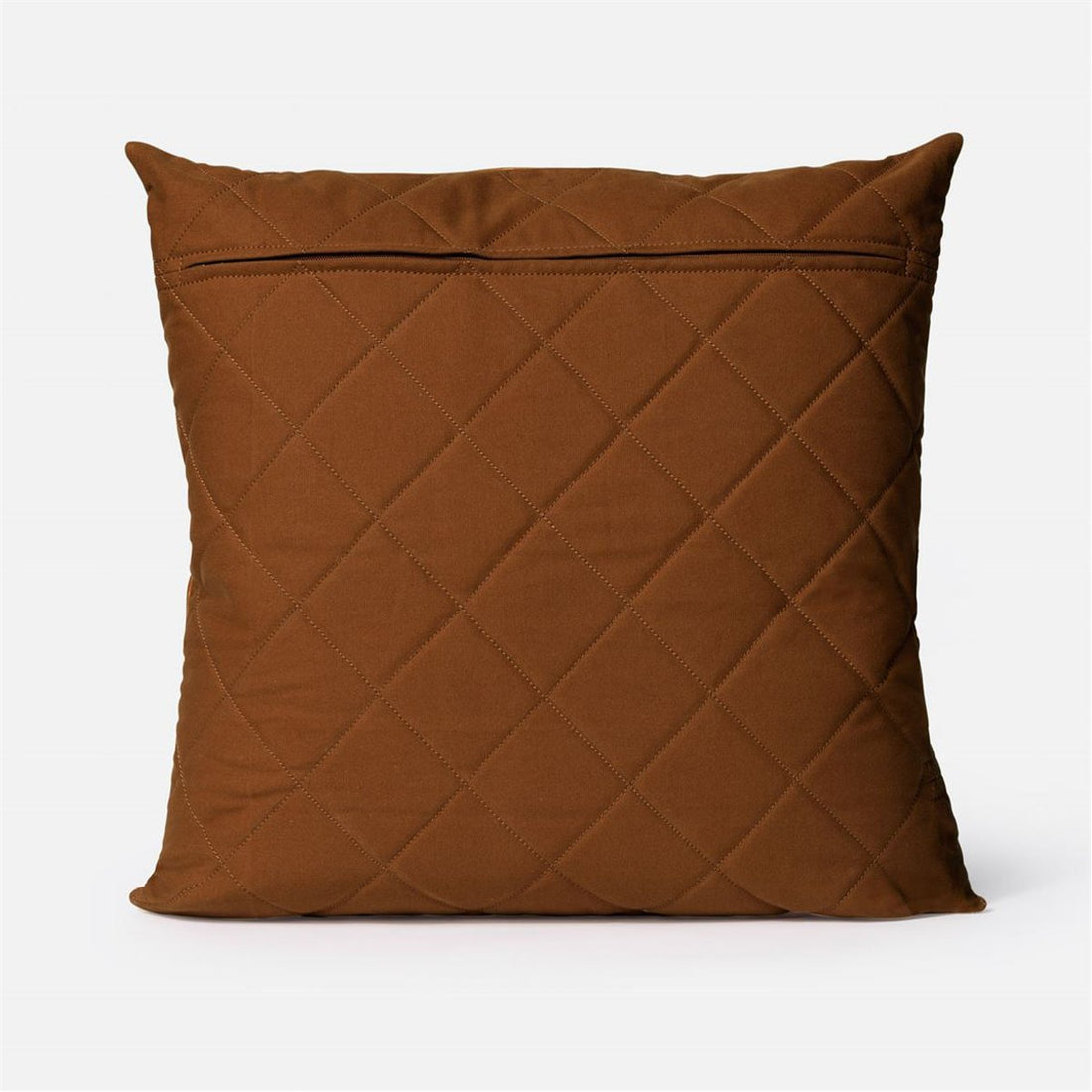 Made Goods Kody Pillows in Perforated Leather, Set of 2