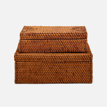 Made Goods Kymoni Rattan Box, 2-Piece Set