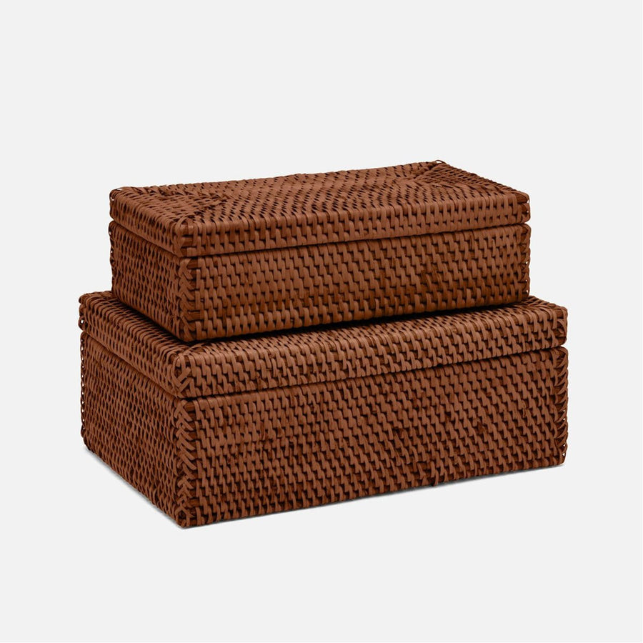 Made Goods Kymoni Rattan Box, 2-Piece Set