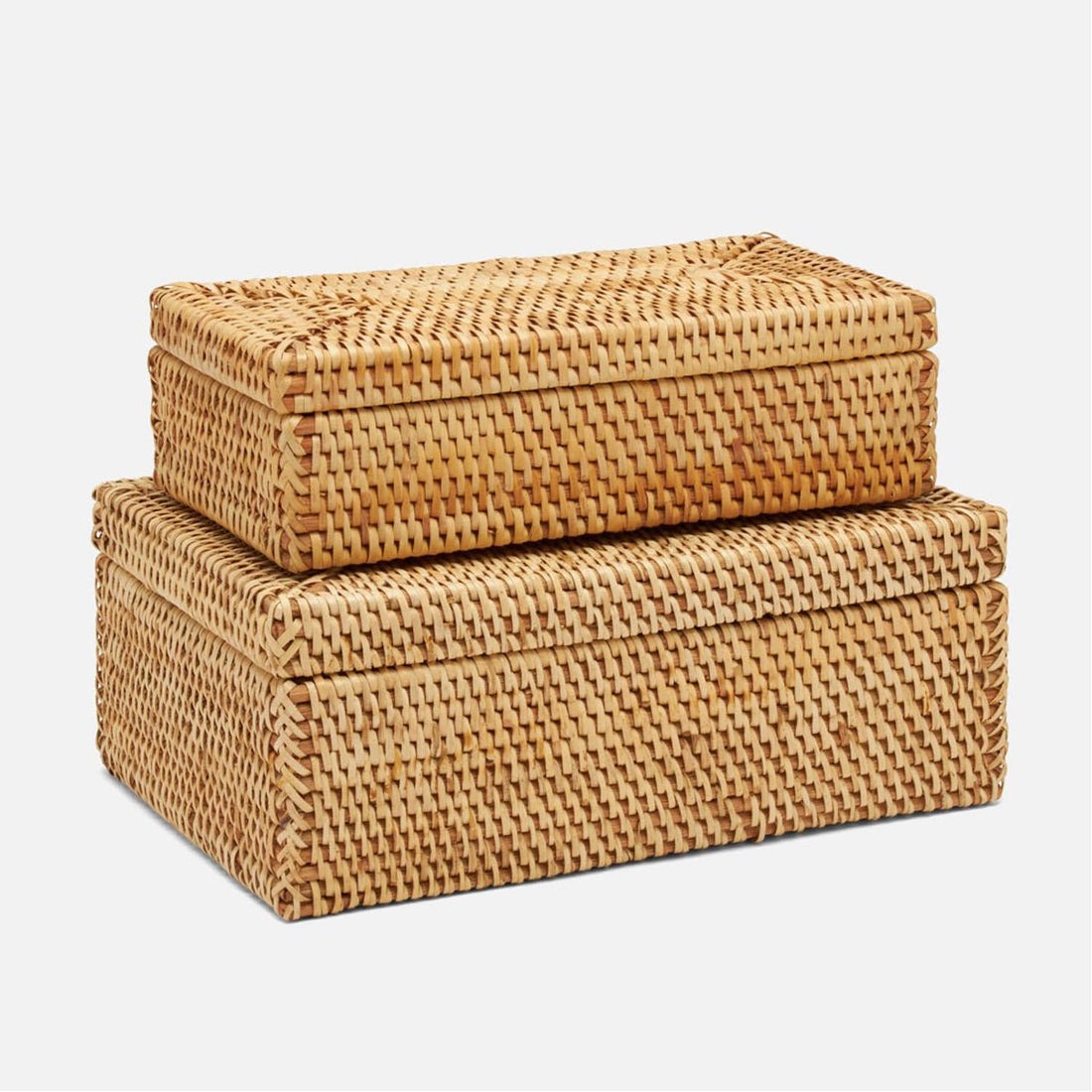 Made Goods Kymoni Rattan Box, 2-Piece Set