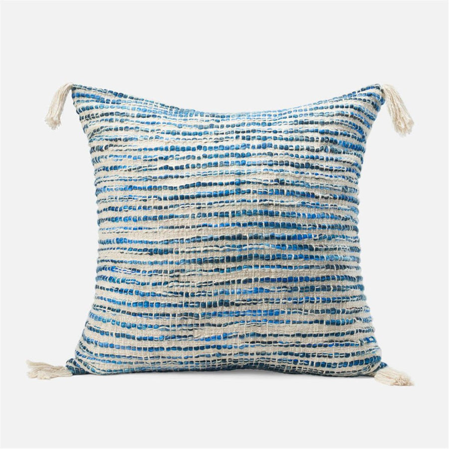 Made Goods Margalo Wool Blend Tassel Pillows, Set of 2