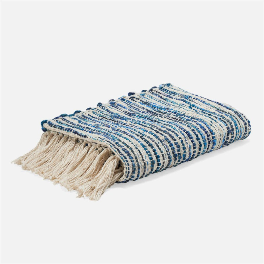 Made Goods Margalo Wool Blend Tassel Throw